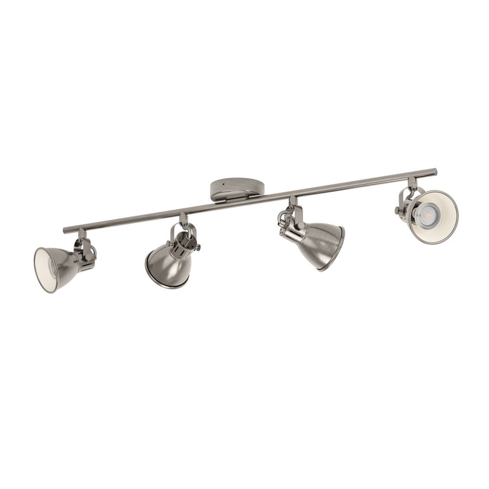 Eglo Seras reflektor/4, led, gu10, 4x3,3w, 4x240lm nikl/antik  slika 1