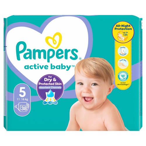 Pampers pelene Active Baby Value pack minus  slika 4