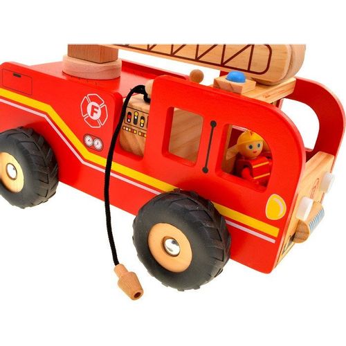 Drveno vatrogasno vozilo slika 4