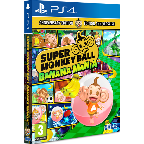 PS4 SUPER MONKEY BALL: BANANA MANIA - LAUNCH EDITION slika 1