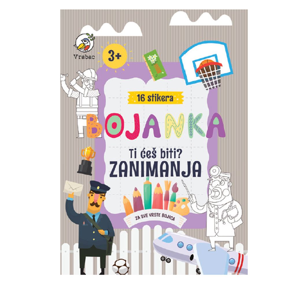 Vrabac Bojanka Amigo, Zanimanja A4 slika 1