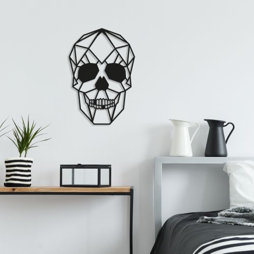 Wallity Metalna zidna dekoracija, Skull slika 1