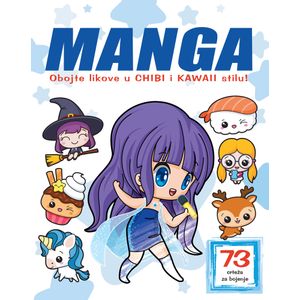 Manga: Obojte likove u chibi i kawaii stilu