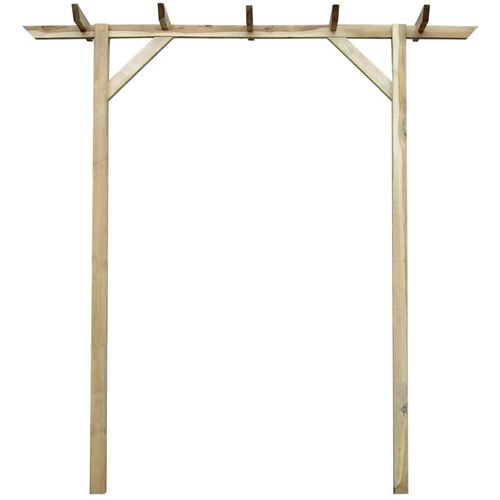 Vrtna pergola 200 x 40 x 205 cm drvena slika 6