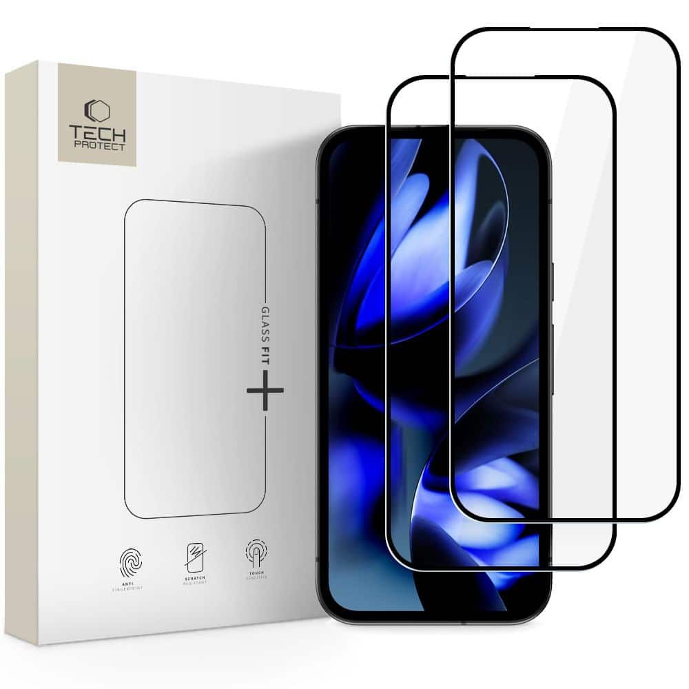 KALJENO STAKLO TECH-PROTECT GLASS FIT+ ( 2 kom. ) ZA GOOGLE PIXEL 9A / 10A slika 1
