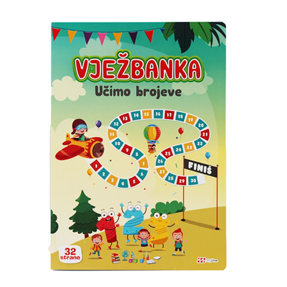 Vrabac Vježbanka Plumi, Učimo brojeve 2 slika 1