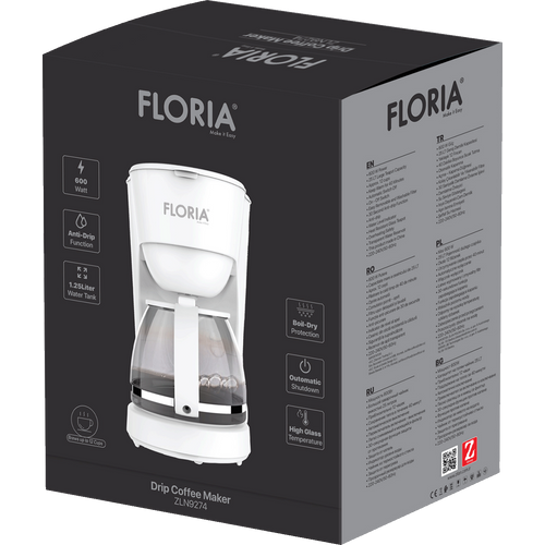 Floria Aparat za filter kavu, 600W slika 2
