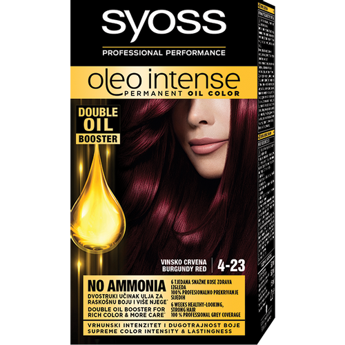 SYOSS OLEO INTENSE boja za kosu 4-23 Burgundy Red  slika 1