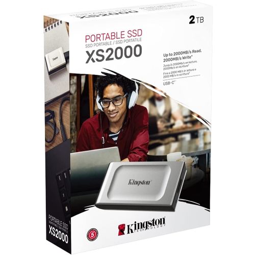 KINGSTON Portable XS2000 2TB eksterni SSD SXS2000/2000G slika 4
