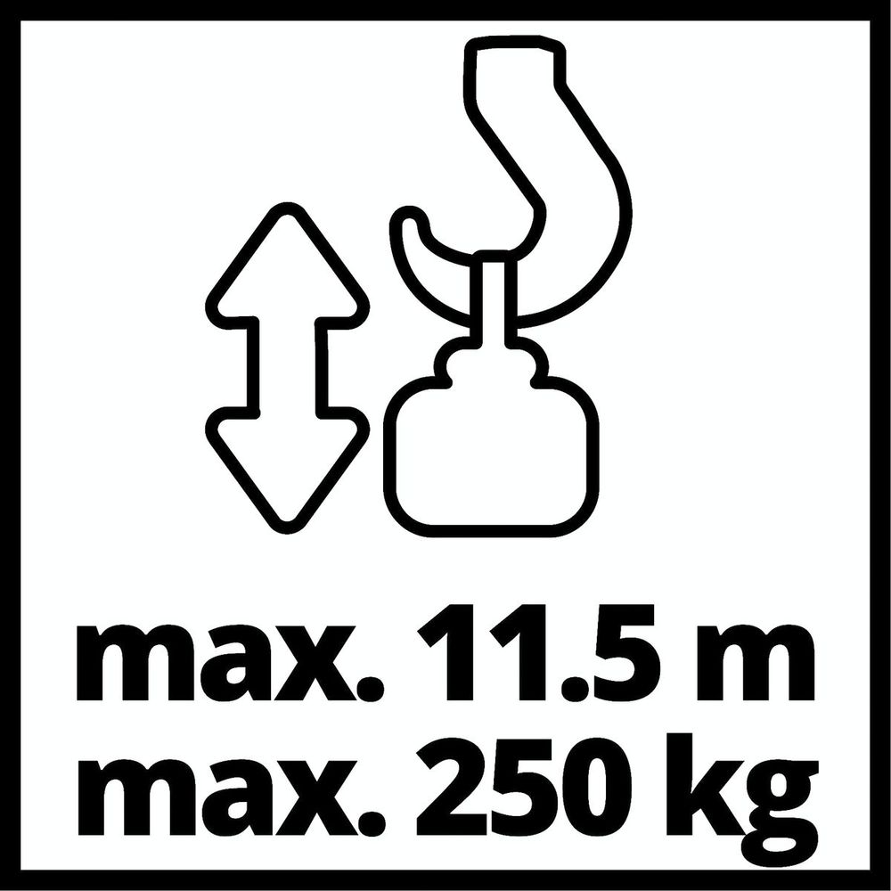 Einhell Dizalica sa sajlom TC-EH 500 slika 10