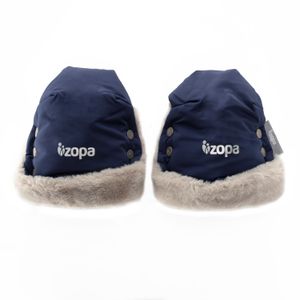 Zopa zimske rukavice za kolica Fluffy - Royal blue