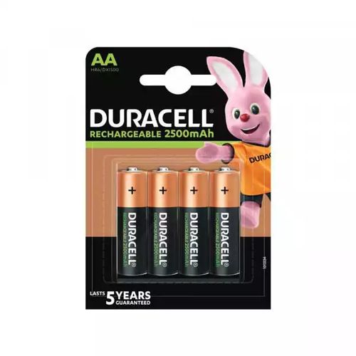 DURACELL R6 2500 mah Punjiva AA baterija 4 komada u pakovanju slika 1