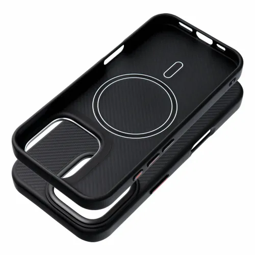 Carbon Elite Mag Cover maska kompatibilna s MagSafeom za iPhone 16 crna slika 2