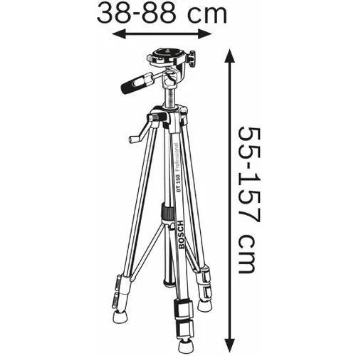 BOSCH Građevinski stativ BT 150 Professional  slika 2