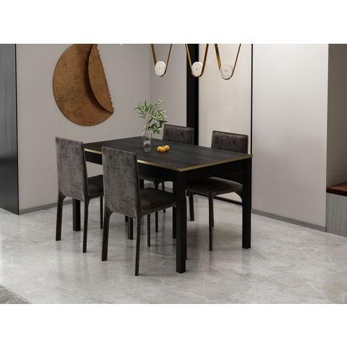 Elevate - Black Black Dining Table slika 2