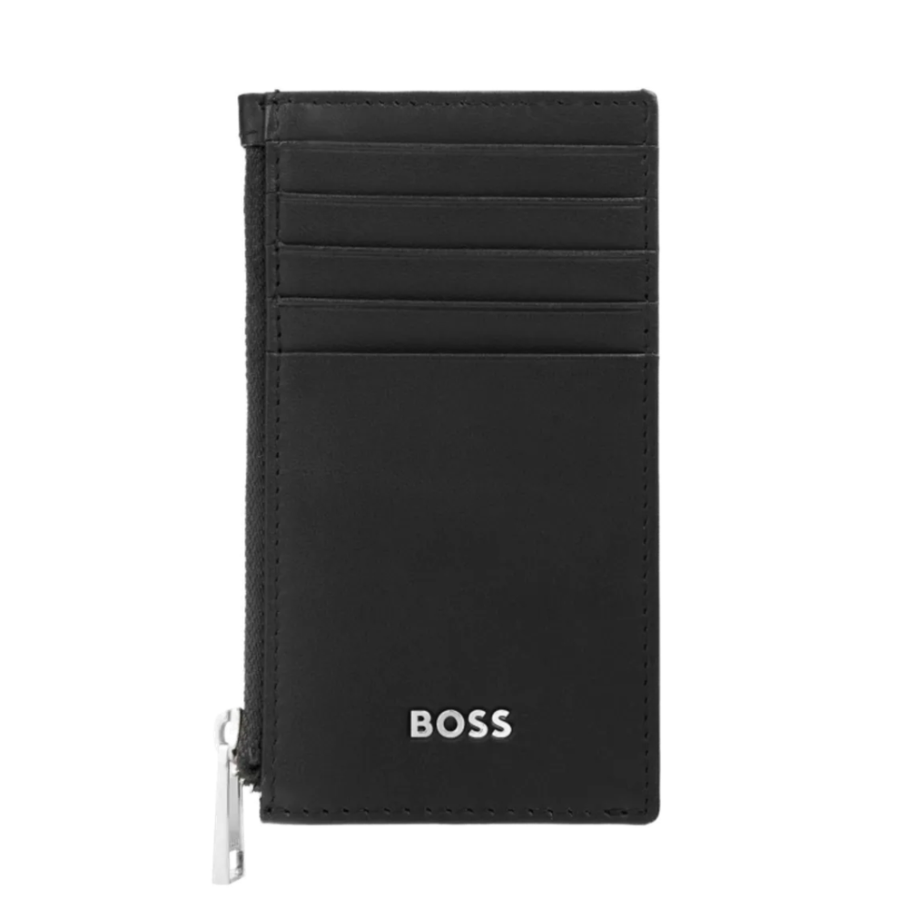 Hugo Boss Držač kartica Classic Smooth sa zipom HLK503A crna slika 1