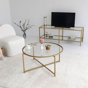 Gold Sun S404 Gold Coffee Table