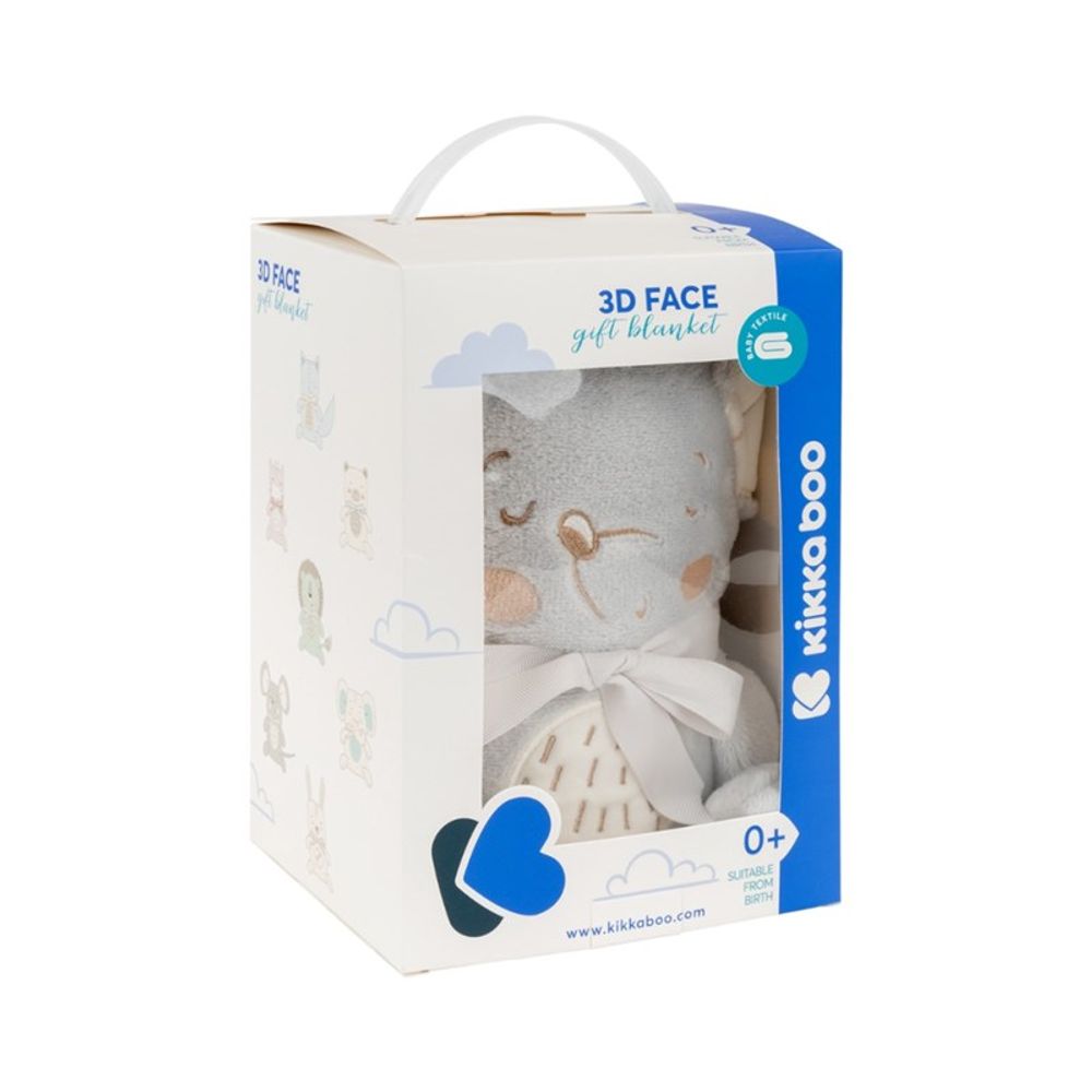 Kikka Boo Dekica Joyful Mice sa 3D licem 75x100cm slika 2