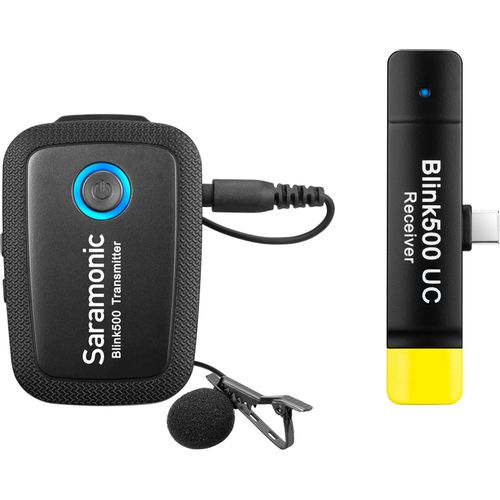 Saramonic mikrofon TYPE-C 2.4G Dual channel wireless Blink500 B5 slika 4