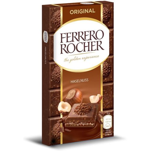 Ferrero Rocher čokolada haselnuss original 90 g slika 1