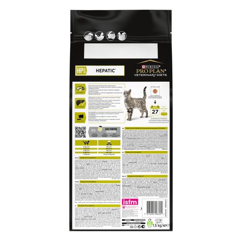 PRO PLAN VETERINARY DIETS HP Hepatic, za potporu funkcije jetre, 4x1,5kg slika 2