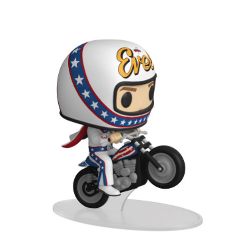 FUNKO POP RIDES: Evel Knievel na motociklu slika 1