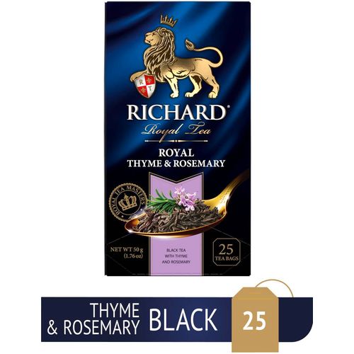 RICHARD Royal Thyme & Rosemary - Crni čaj sa timijanom i ruzmarinom 25x2g 161801 slika 1