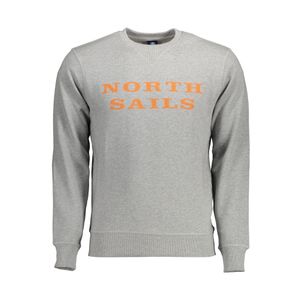 NORTH SAILS SWEATSHIRT WITHOUT ZIP MAN GRAY