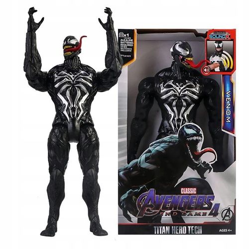 Velika interaktivna figurica Avengers Venom crni slika 1