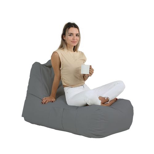 Atelier Del Sofa Vreća za sjedenje, Trendy Comfort Bed Pouf - Fume slika 7