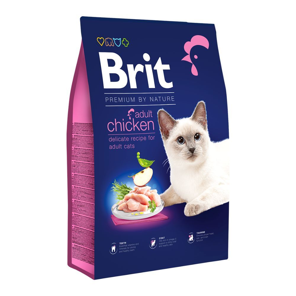 Brit Premium by Nature Adult Cat piletina slika 1