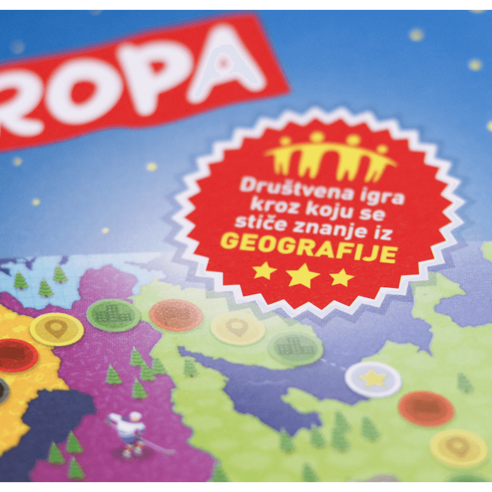 Kumaro Društvena igra Geo Genije! - Evropa  slika 14