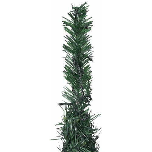 Prigodno umjetno božićno drvce s LED žaruljama zeleno 180 cm slika 6