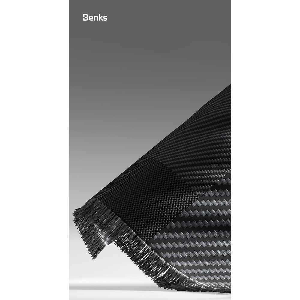 Benks Montage Magnetic Armor Pro Kevlar maska ​​s metalnim okvirom za Samsung Galaxy S26 crna slika 5