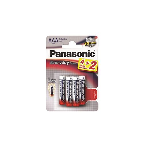 Panasonic baterije LR03EPS/6BP -AAA 6kom Alkaline Everyday Power slika 1