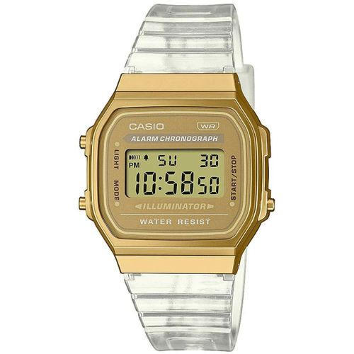 Uniseks satovi Casio VINTAGE COLLECTION - TRANSPARENT BAND - GOLD slika 2