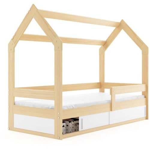 Drveni dječji krevet House sa spremištem - 160x80cm - Bukva slika 2