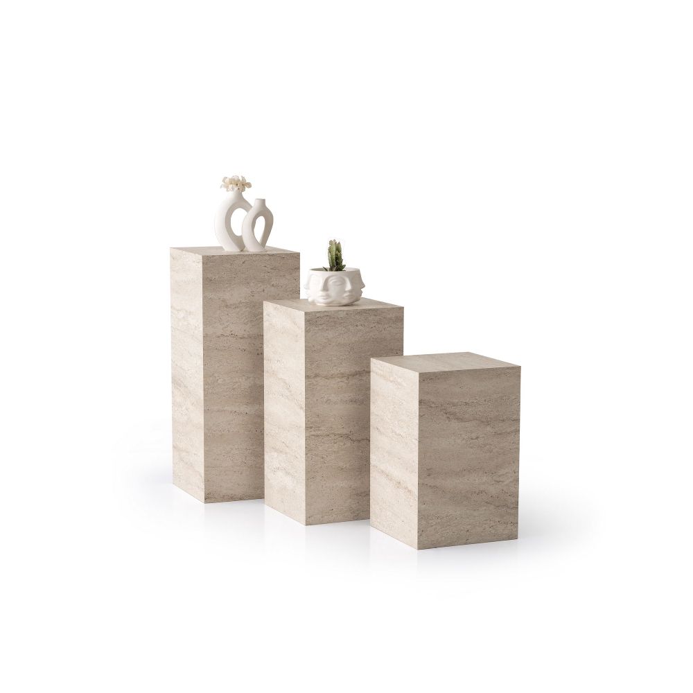 L.Çiçeklik - 9540 Travertine Cvijetni Stalak slika 4