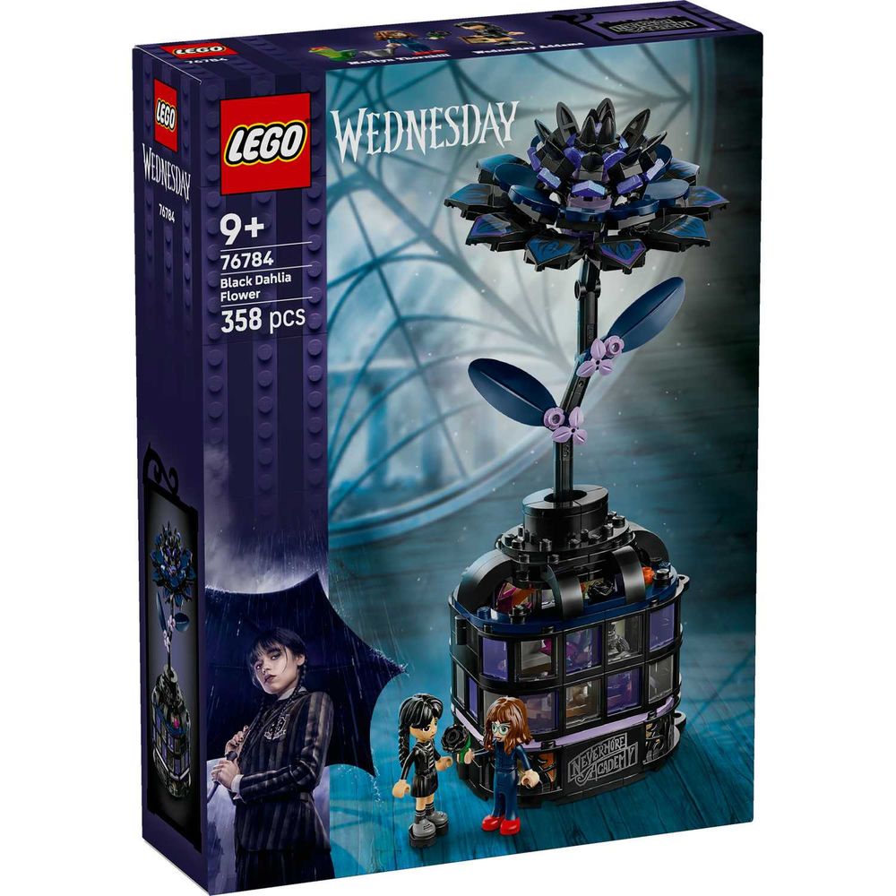 LEGO 76784 Black Dahlia Flower slika 1