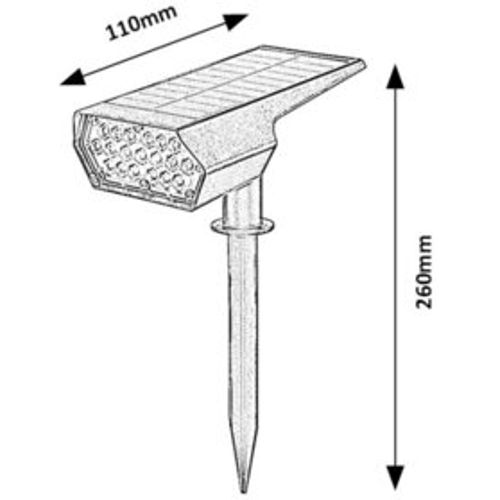 Trento  LED spoljna zidna lampa slika 5