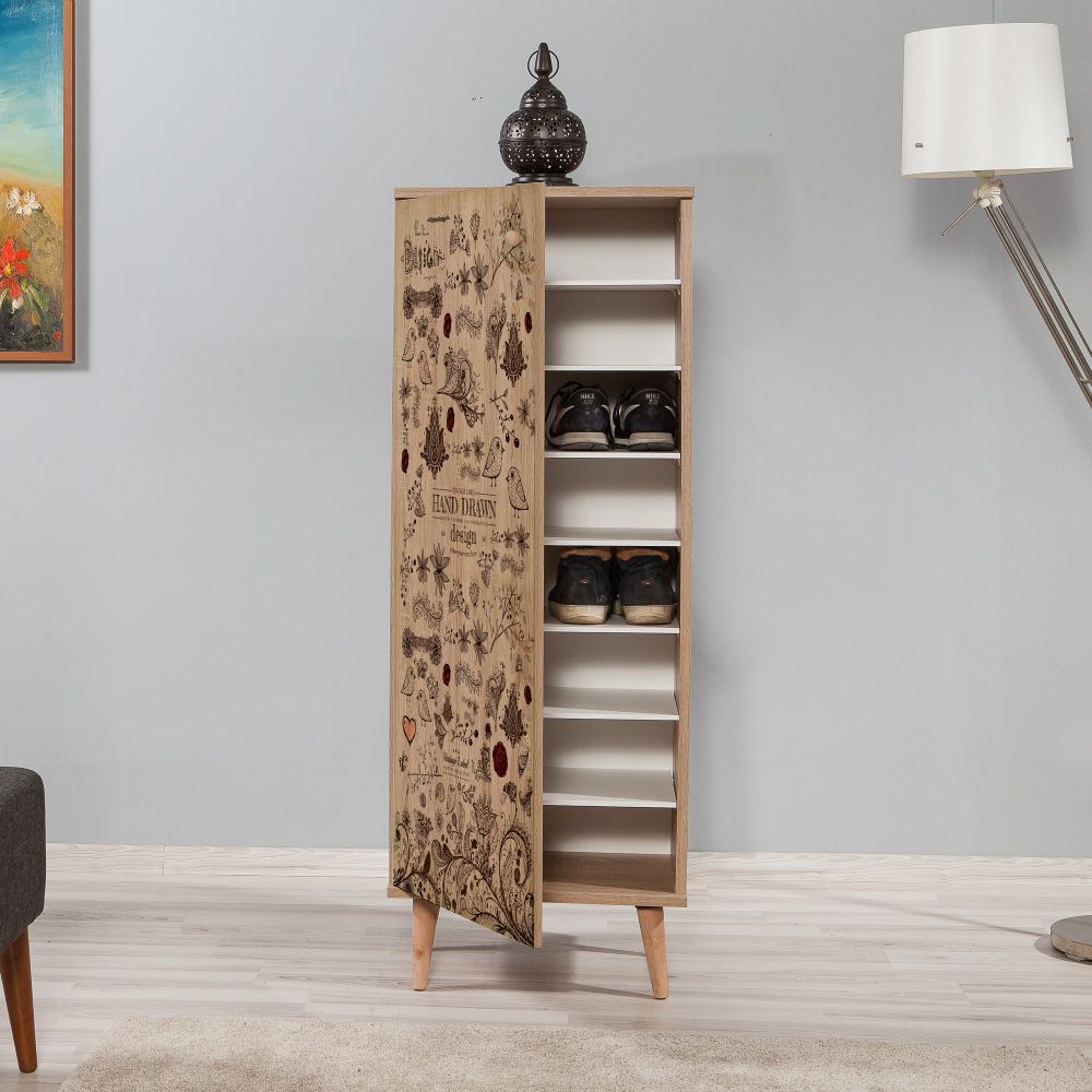 Filinta-731 Sonoma Oak Ormar za Cipele slika 3