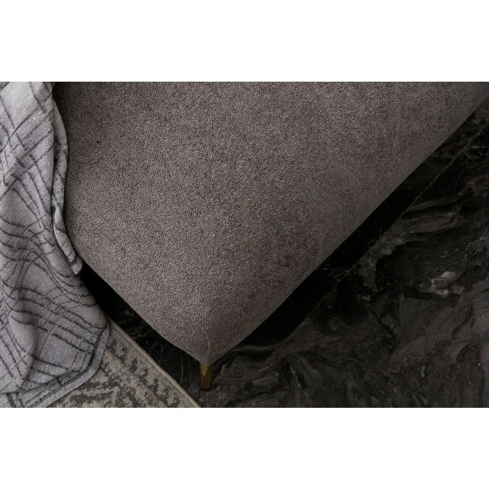 Simena Lijevi - Sivi Zlati Kutni Sofa-Krevet slika 4