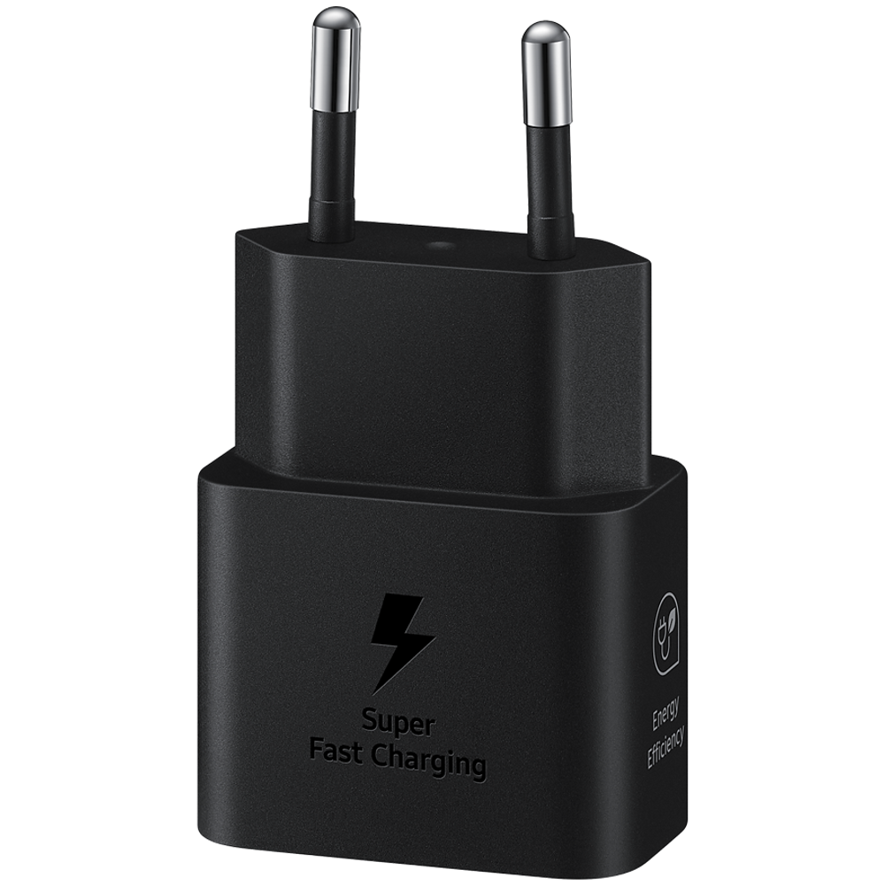 Samsung 25W Brzi USB-C Punjač Crni (uključen kabl) slika 2