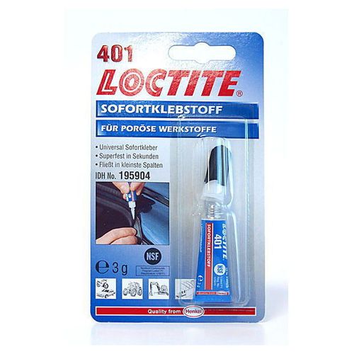 Lepak Super LOCTITE 401 3g slika 1