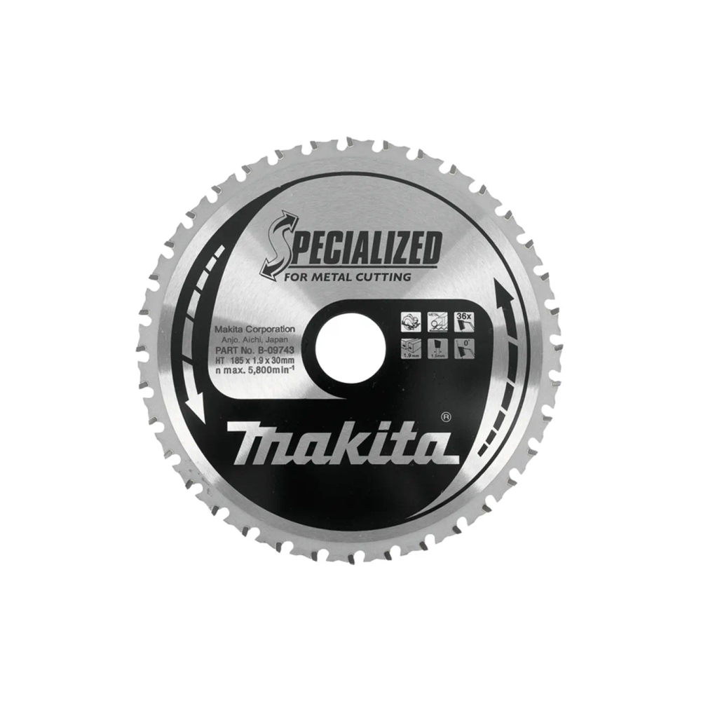 Makita - TCT List pile za sječenje metala za metal, INOX 305 mm, 305x25,4x1,7 mm 100Z B-23123 slika 1