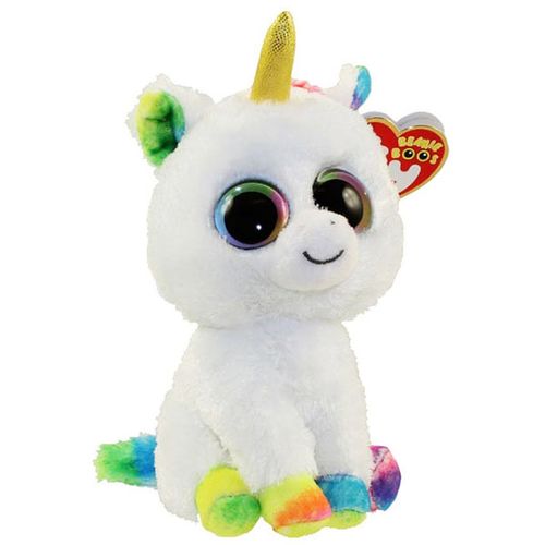 MR36852 Ty Kid Igracka Beanie Boos Pixy - White Unicorn Mr36852 slika 1