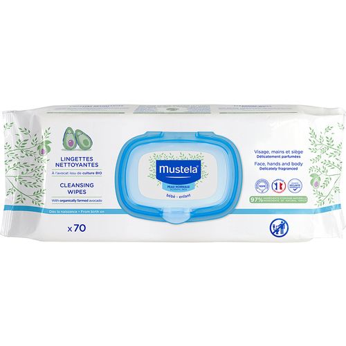 MUSTELA® Vlažne maramice za brisanje 70kom. slika 1