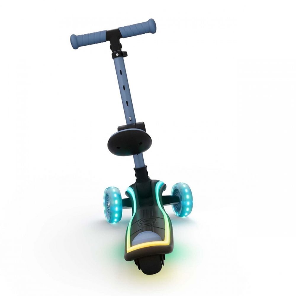 Kinderkraft Romobil sa LED svjetlećim točkovima Raket Up, Blue slika 4