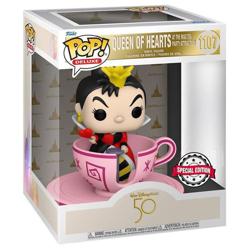 FUNKO Ekskluzivna POP figura Walt Disney World 50. obljetnica Kraljica Srca u Šalici image