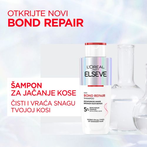  L'Oreal Paris Elseve Bond Repair Shampoo regenerirajući šampon za oštećenu kosu slika 9